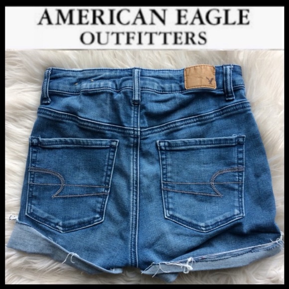 AMERICAN EAGLE  Super Hi-Rise Shortie - Picture 2 of 6